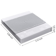 Load image into Gallery viewer, Timemore black mirror scale coffee scale smart digital scale pour coffee
